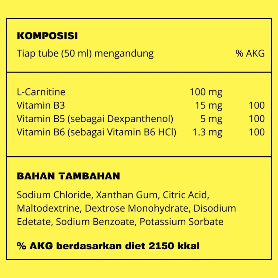 EJ Sport Energy Gel Orange Suplemen Stamina Saat Olahraga 5 Tube 5pcs