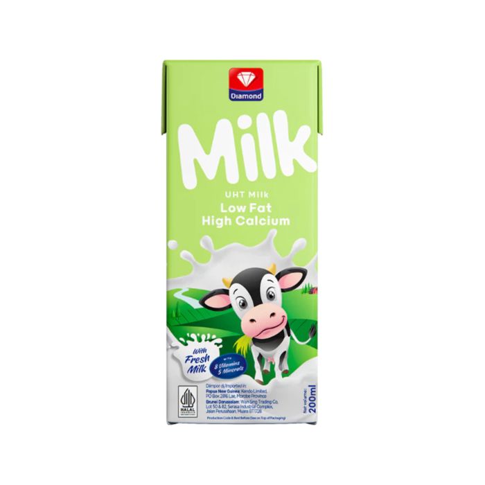 Diamond UHT Milk Low Fat High Calcium