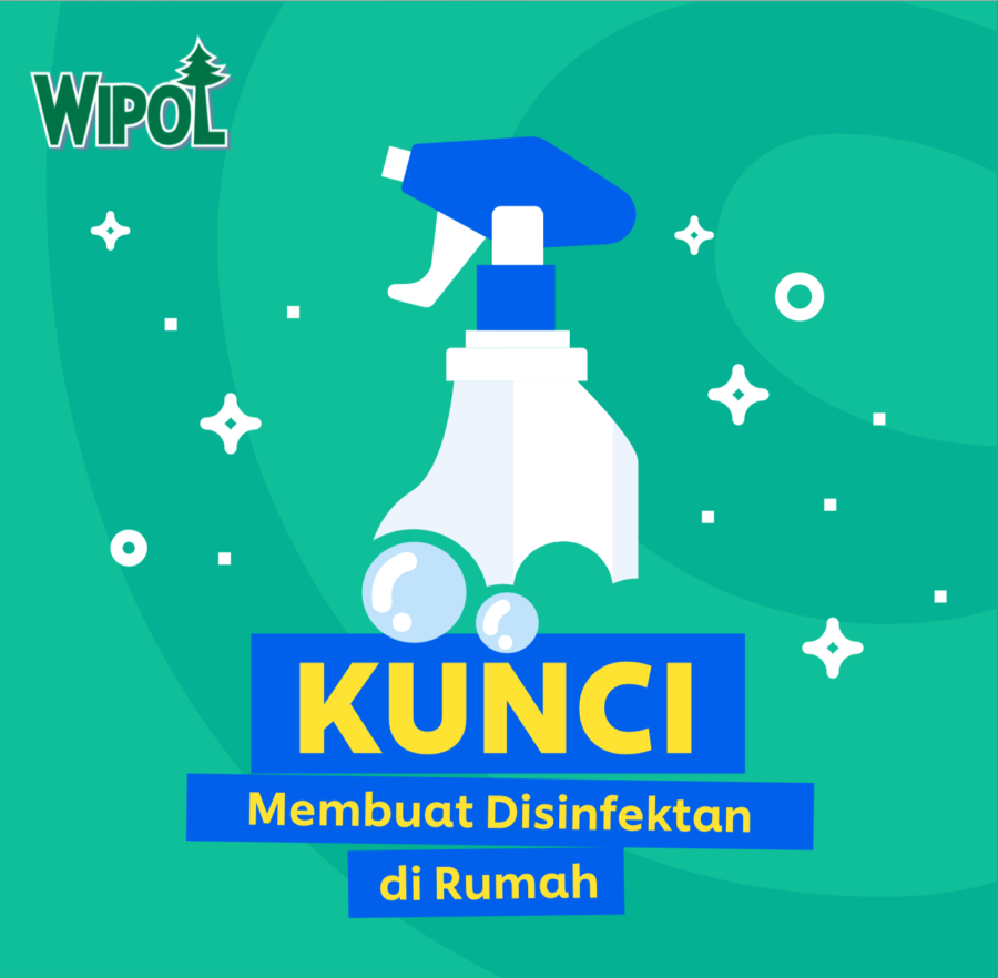 Wipol Karbol Cemara Botol Pembersih Lantai 450ml