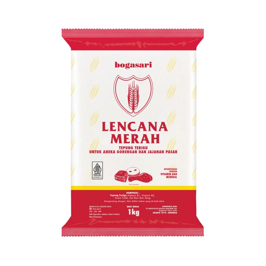 Bogasari Lencana Merah Tepung Terigu 1000gram