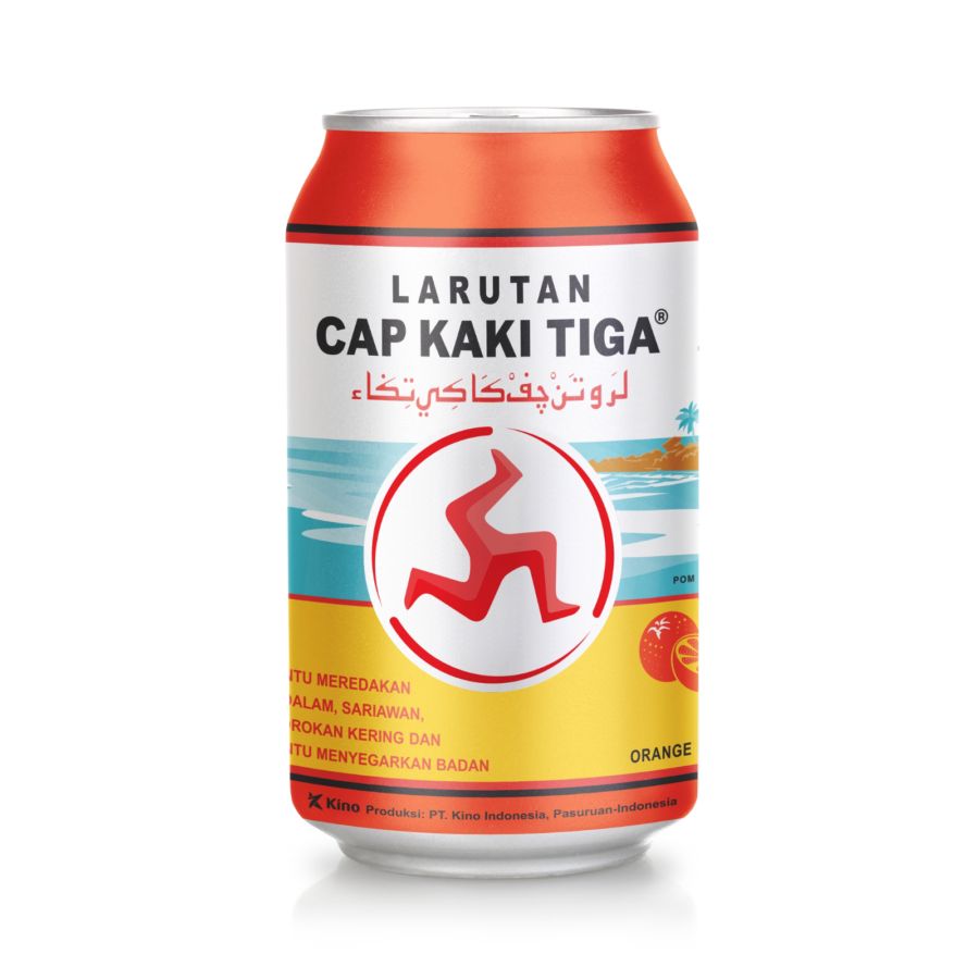 Larutan Cap Kaki Tiga Jeruk 320ml