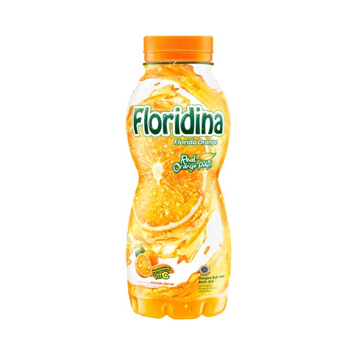 FLORIDINA Orange Minuman Siap Minum Botol 350ML