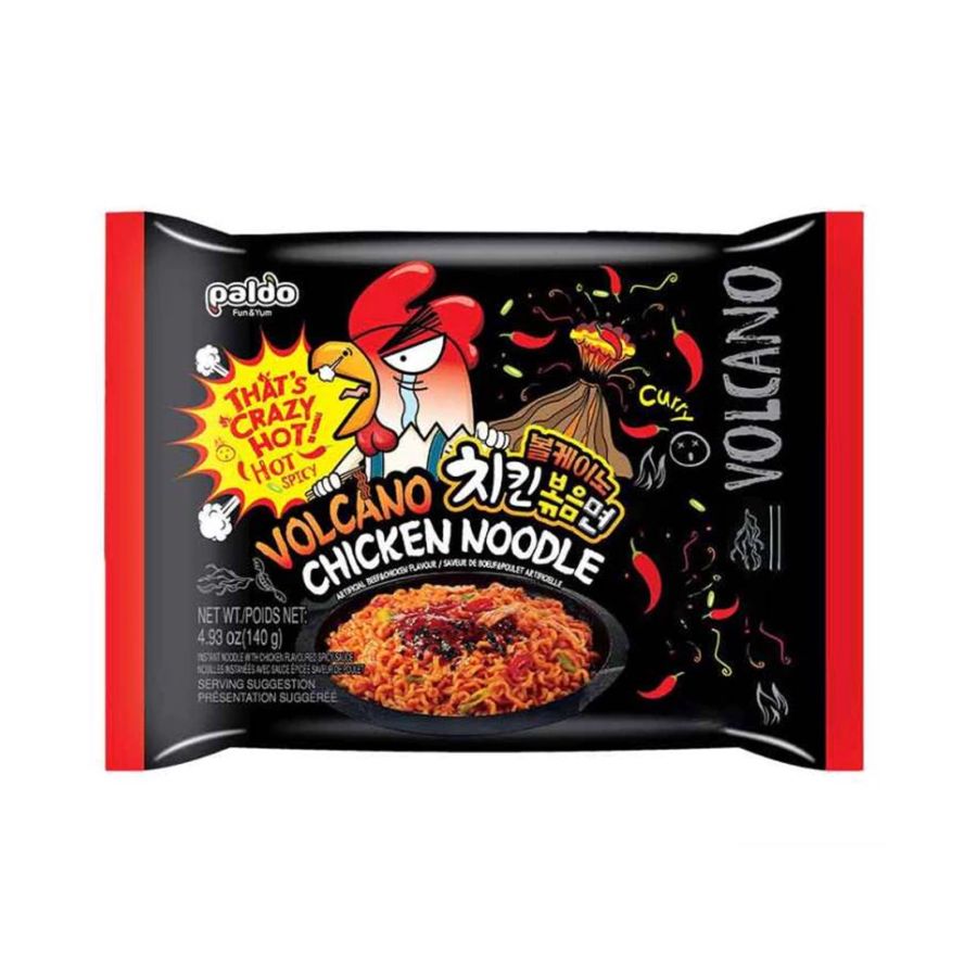 Paldo Mie Goreng Volcano Chicken Mie Instan 140gram