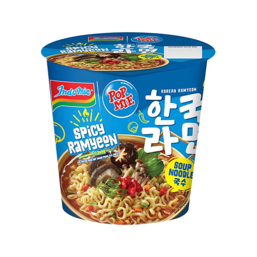 Pop Mie Korean Spicy Ramyeon 77gram