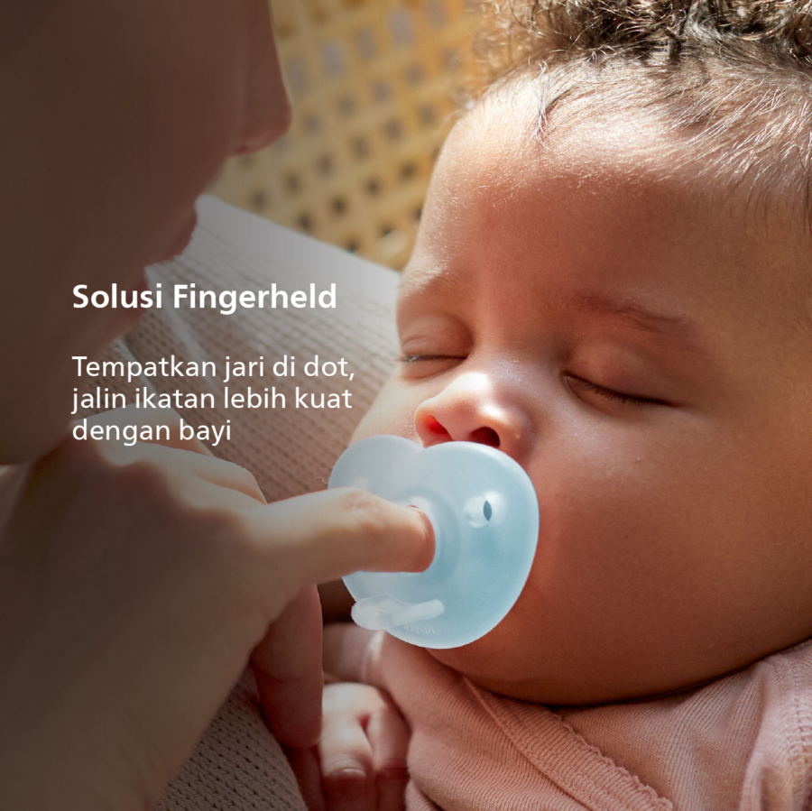 Philips Avent Curved Soothie Boy 0-6M Empeng Dot Bayi 1pcs