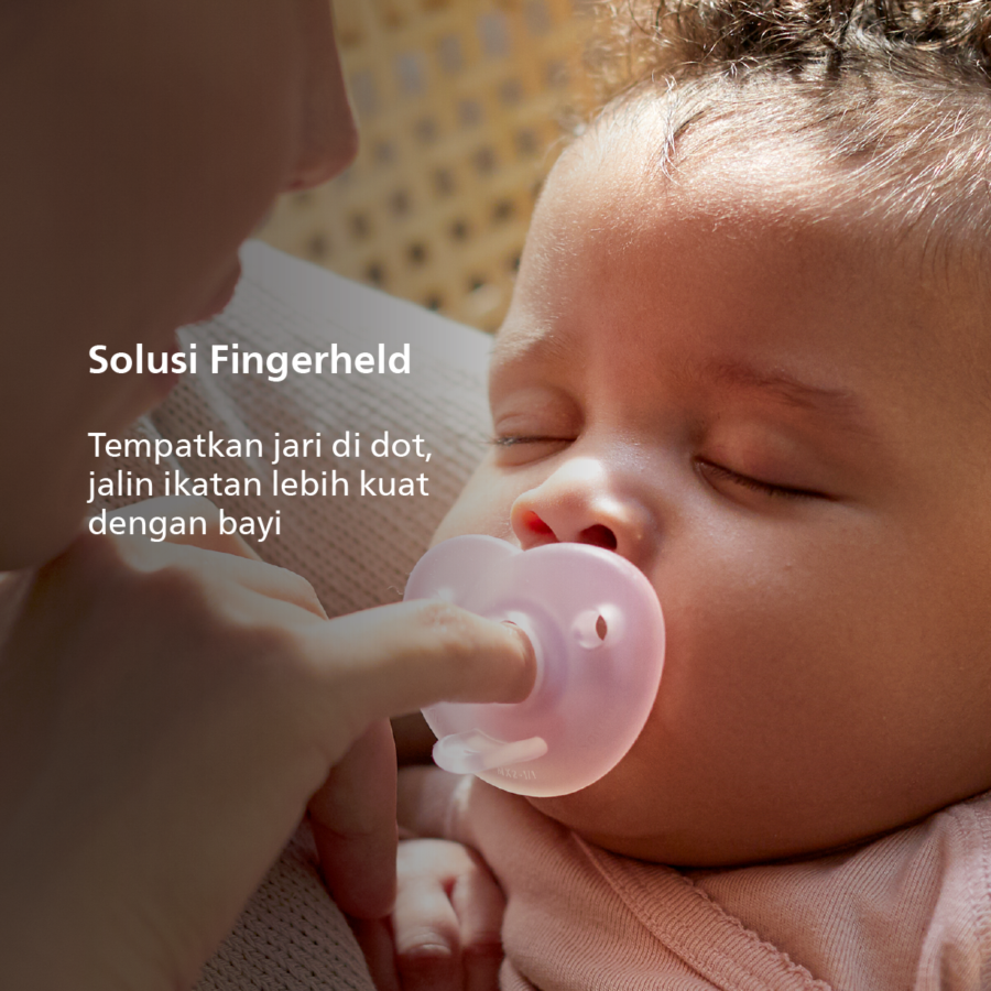 Philips Avent Curved Soothie Girl 0-6M Empeng Dot Bayi 1pcs
