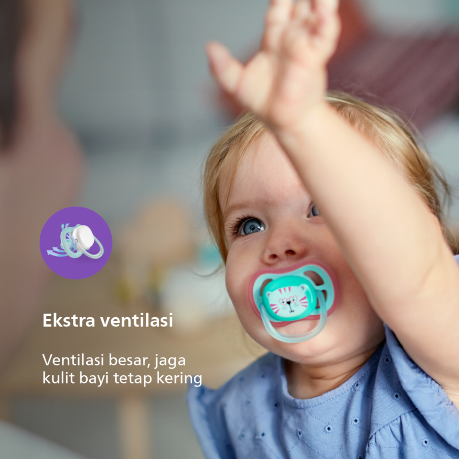 Philips Avent Soother Air Deco 18M Plus Mixed2 Empeng Dot Bayi 1pcs