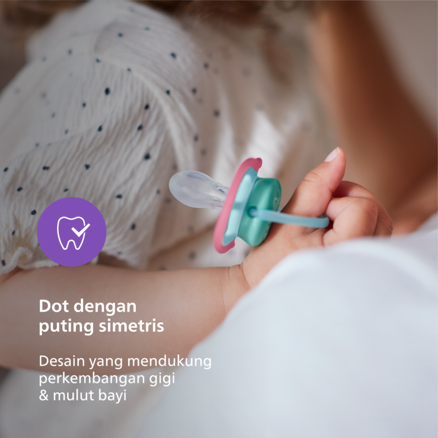 Philips Avent Soother Air Deco 18M Plus Mixed2 Empeng Dot Bayi 1pcs