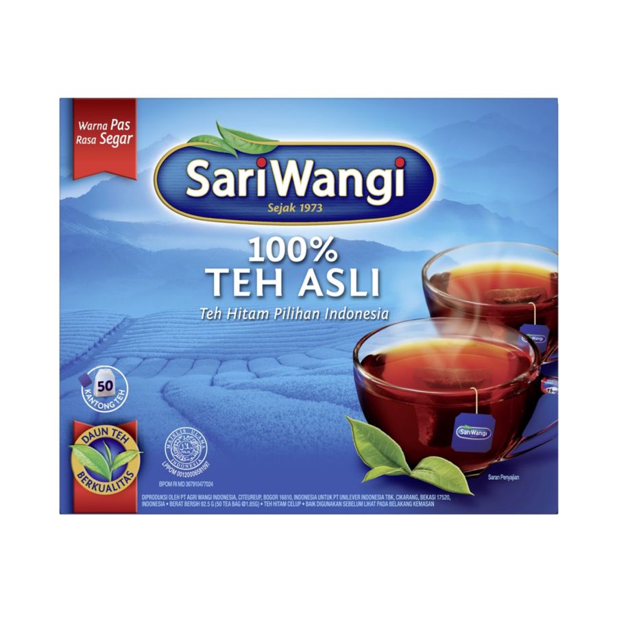 Sariwangi Asli Rl Tb Celup 1 Packs 50 x 1.85 gr