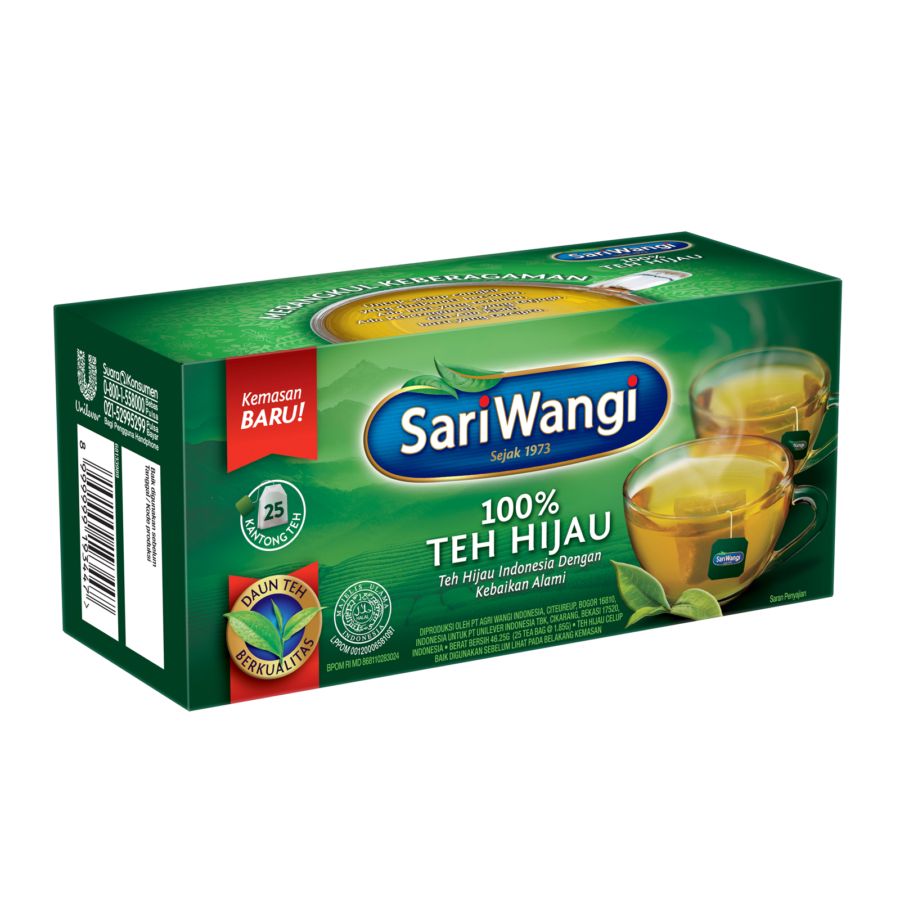Sariwangi Teh Hijau Celup 25 bags