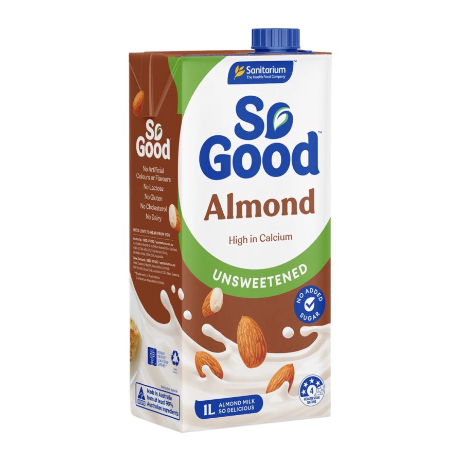 So Good Almond Milk Unsweetened /Susu Almond 1000ml