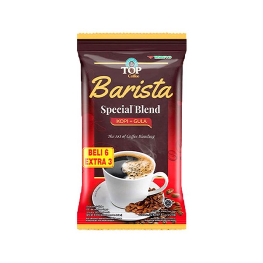 Top Coffee Barista Special Blend Kopi Bubuk Instan 25gr x 9pcs 225gram