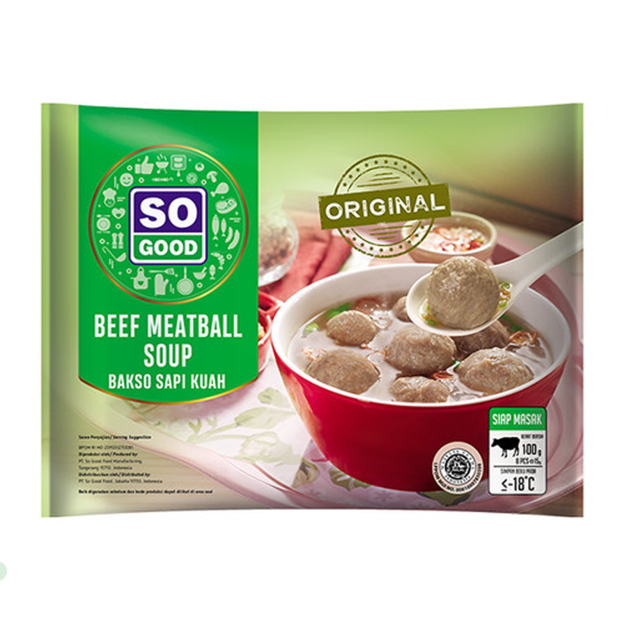 So Good Bakso Sapi Kuah 100gram