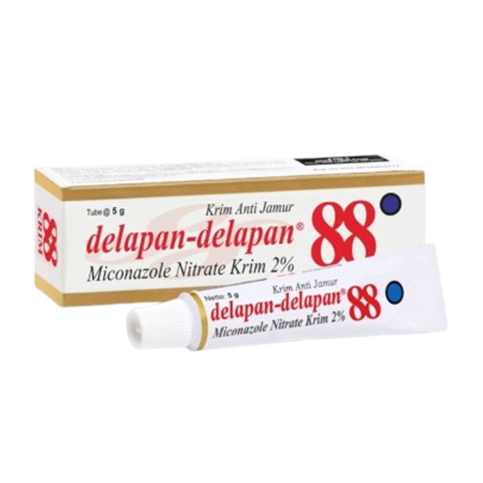 Krim 88 Delapan-Delapan Anti Infeksi & Gatal Jamur 5 Gr