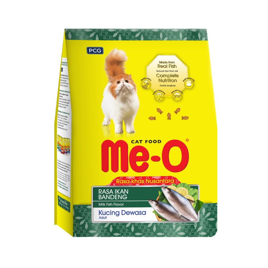 Me-O Dry Cat Adult Nusantara Ikan Bandeng 450gram