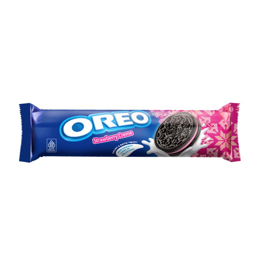 Oreo Strawberry Biscuits 119gram