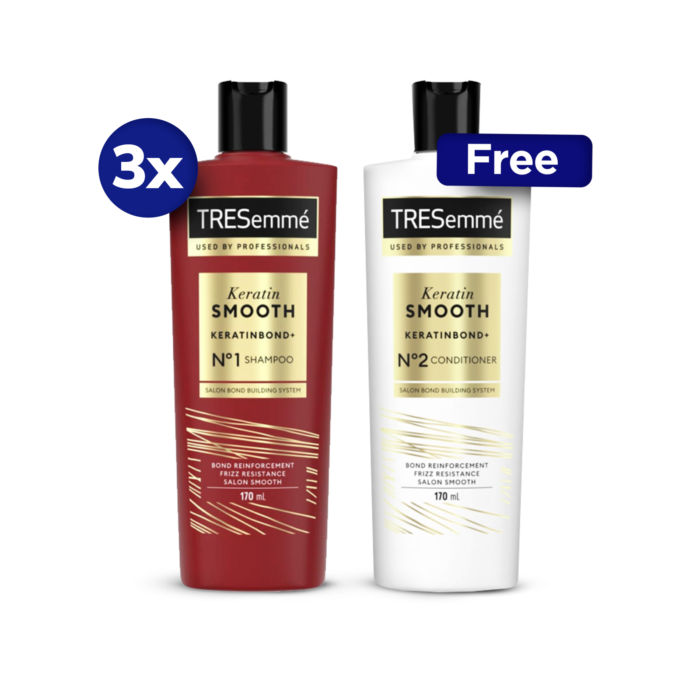 Buy 3 Tresemme Shampoo Keratin Gratis Tresemme Conditioner 170ml