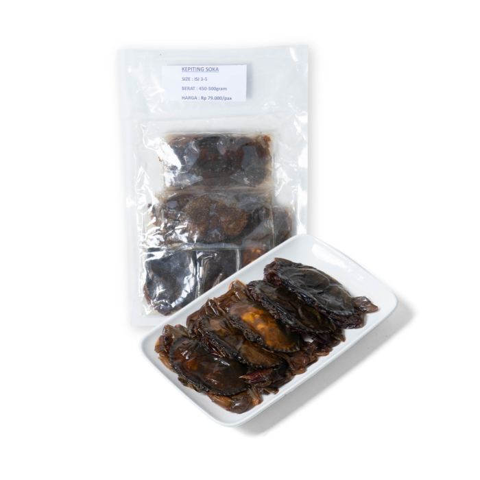 Kepiting Soka 3-5 ekor - Astro Farm 450gr - 500gr