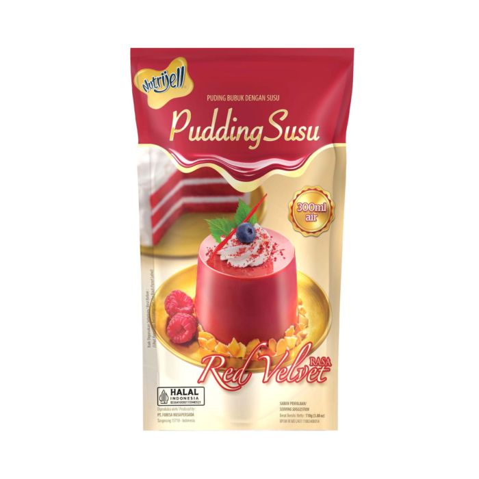 Nutrijell Pudding Red Velvet