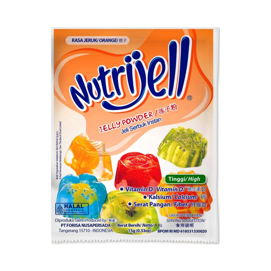 Nutrijell Jelly Powder Orange 15gram