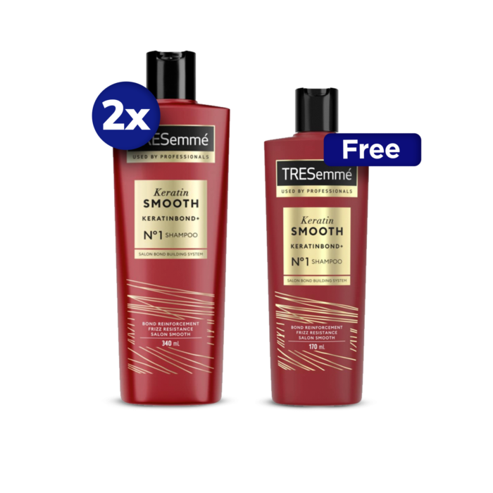 Buy 2 Tresemme Keratin Shampoo 340ml Free Tresemme Keratin Shampoo 170ml