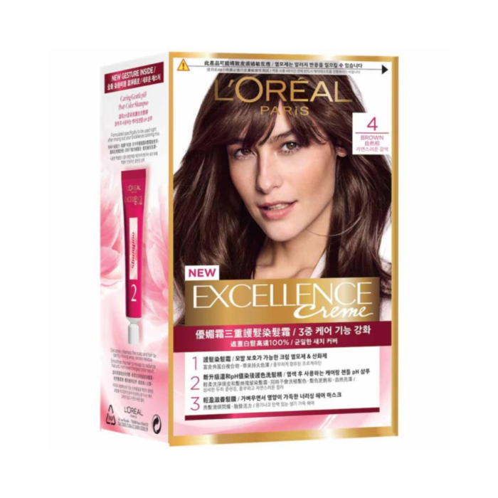 L'Oreal Paris Excellence Creme 4 Natural Brown