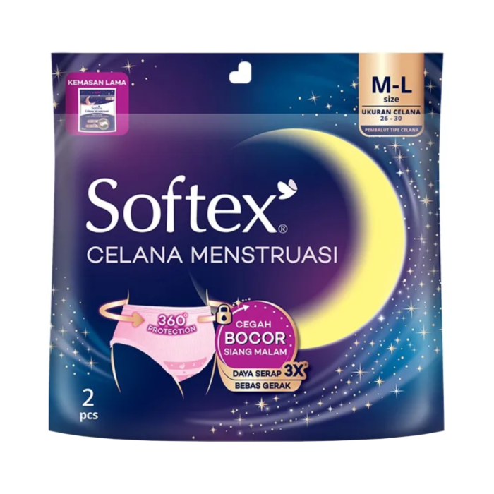 Softex Celana Menstruasi 2pcs/Pembalut Celana