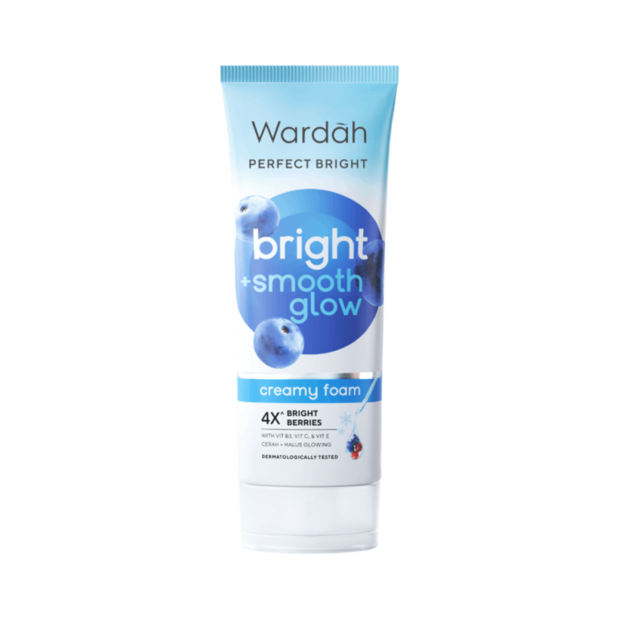 Wardah Perfect Bright Creamy Foam Bright + Smooth Glow 50ml