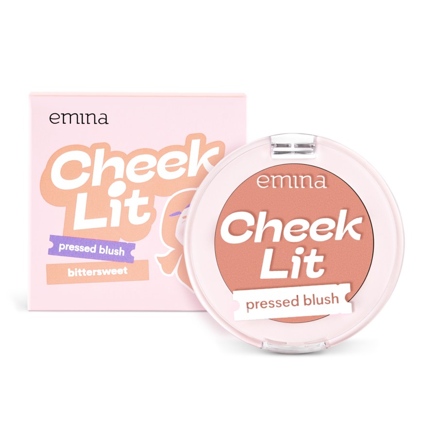 Emina Cheek Lit Pressed Bittersweet Blush On 3gram