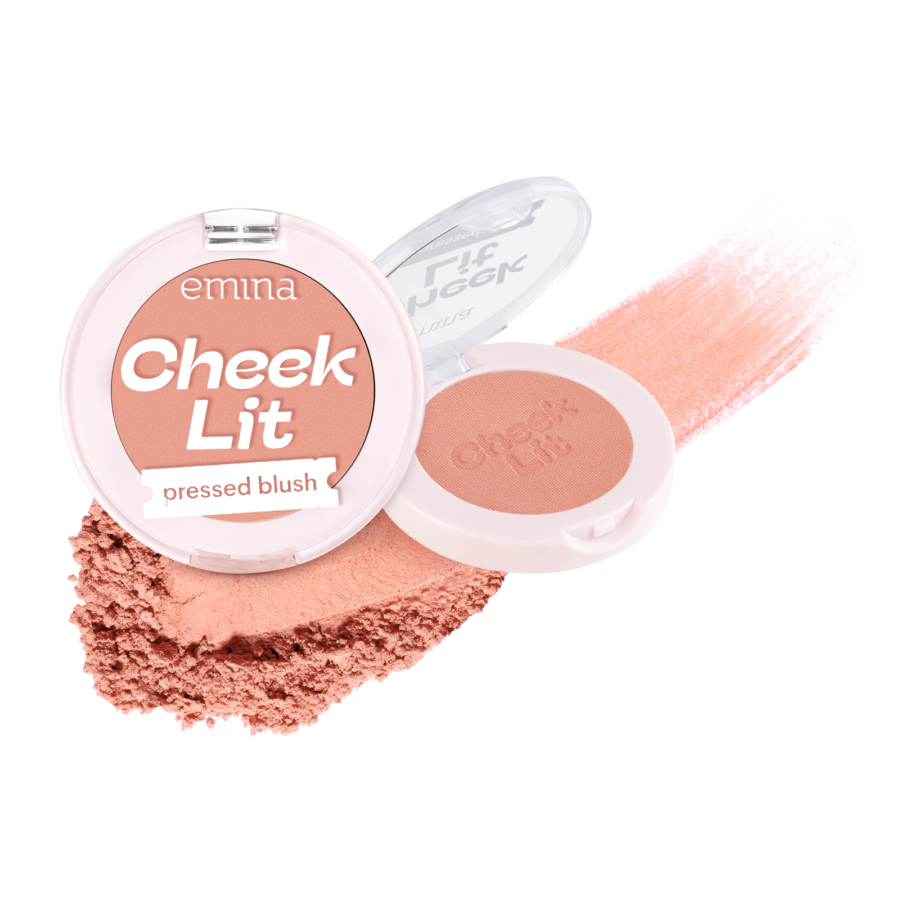 Emina Cheek Lit Pressed Bittersweet Blush On 3gram