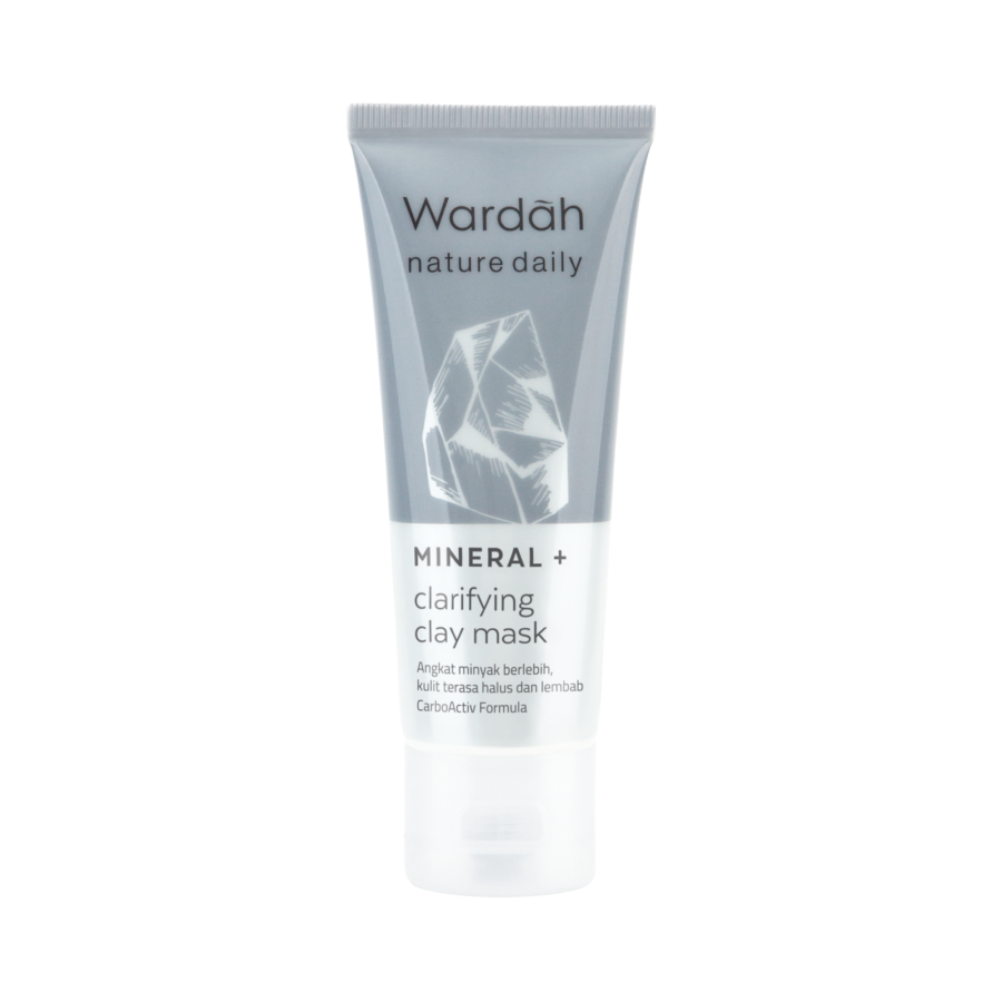 Wardah Nature Daily Mineral+ Clarifying Clay Mask 60ml