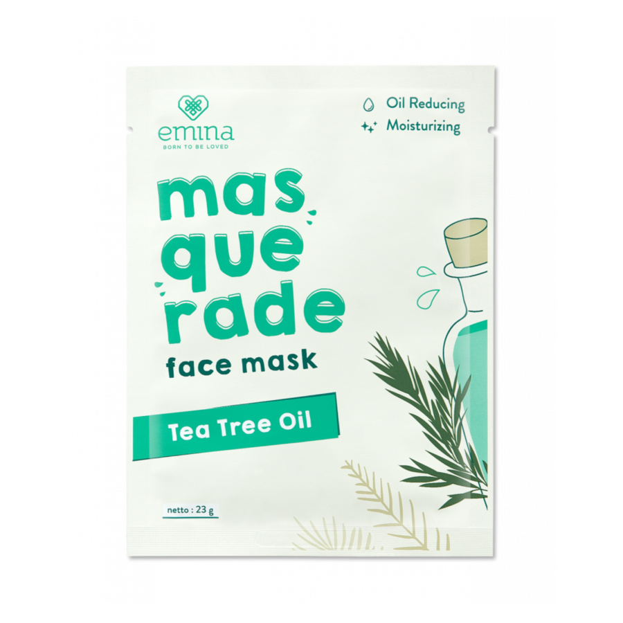 Emina Masquerade Tea Tree Oil Sheet Mask 23gram