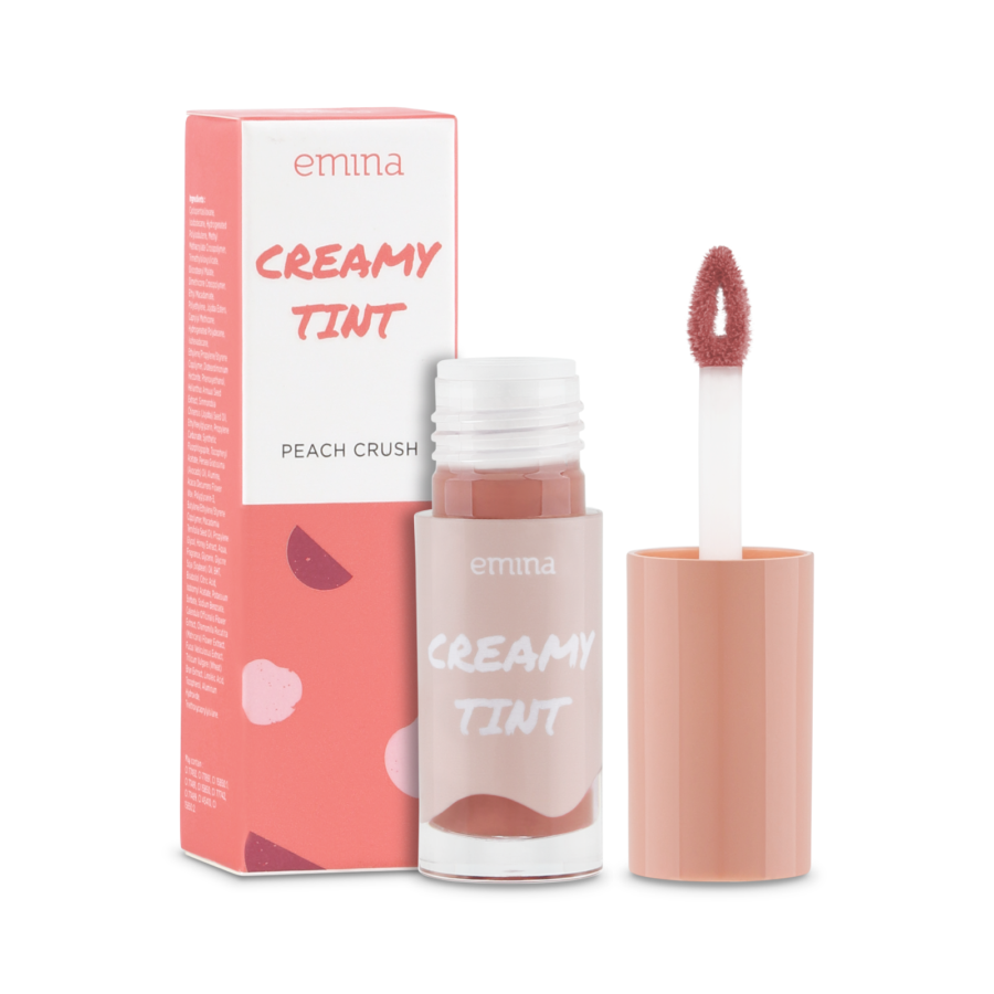 Emina Creamytint 02 Peach Crush Lip Tint 3gram