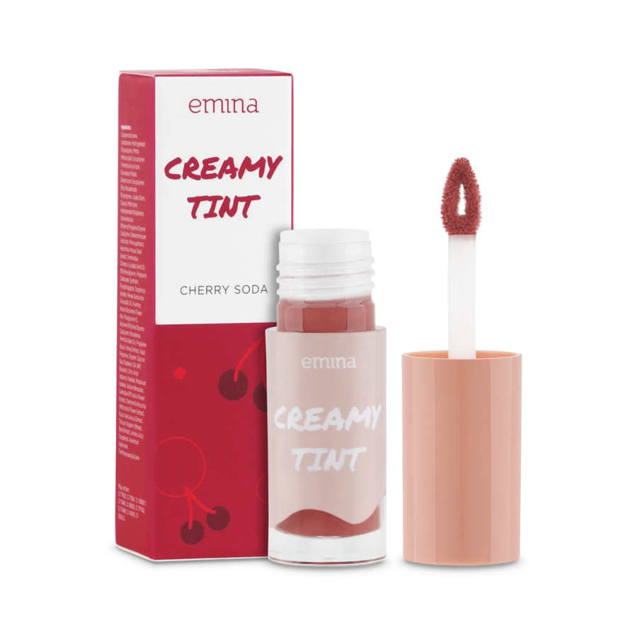 Emina Creamytint 05 Cherry Soda Lip Tint 3gram