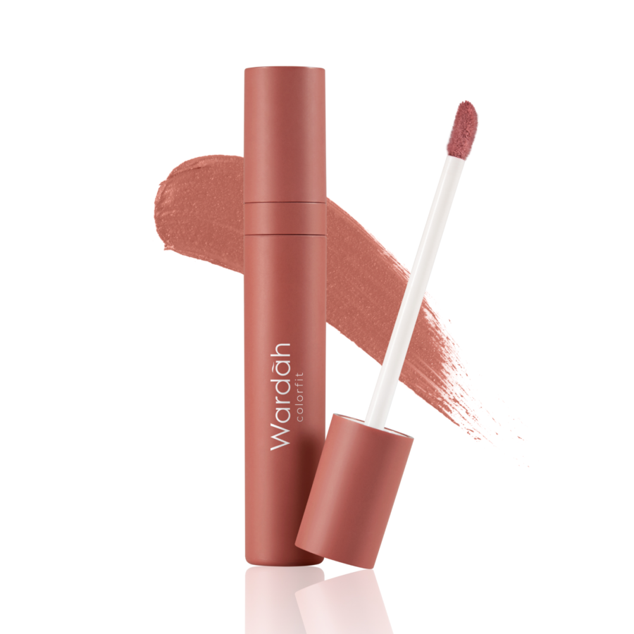 Wardah Colorfit Velvet Matte 08 Brown Creator Lip Mousse 4gram