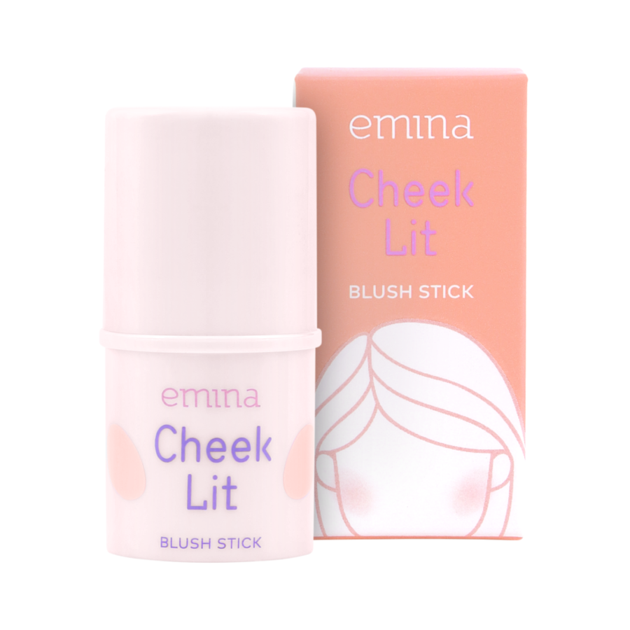 Emina Cheek Lit Peach Blush Stick 7gram