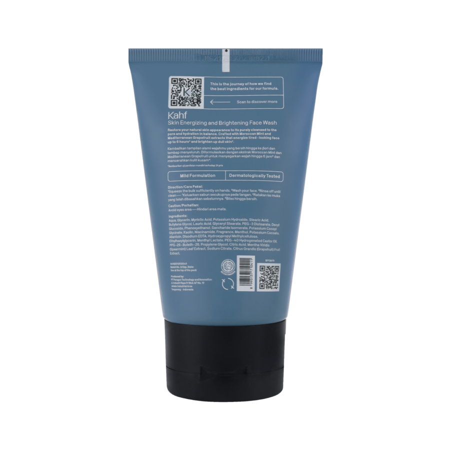 Kahf Skin Energizing & Brightening Face Wash 100ml