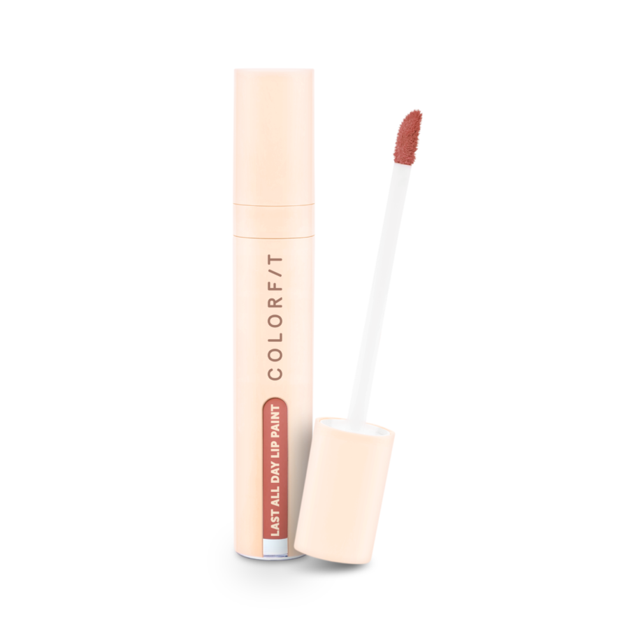 Wardah Colorfit Last All Day 02 Eternal Sunset Lip Paint 4gram