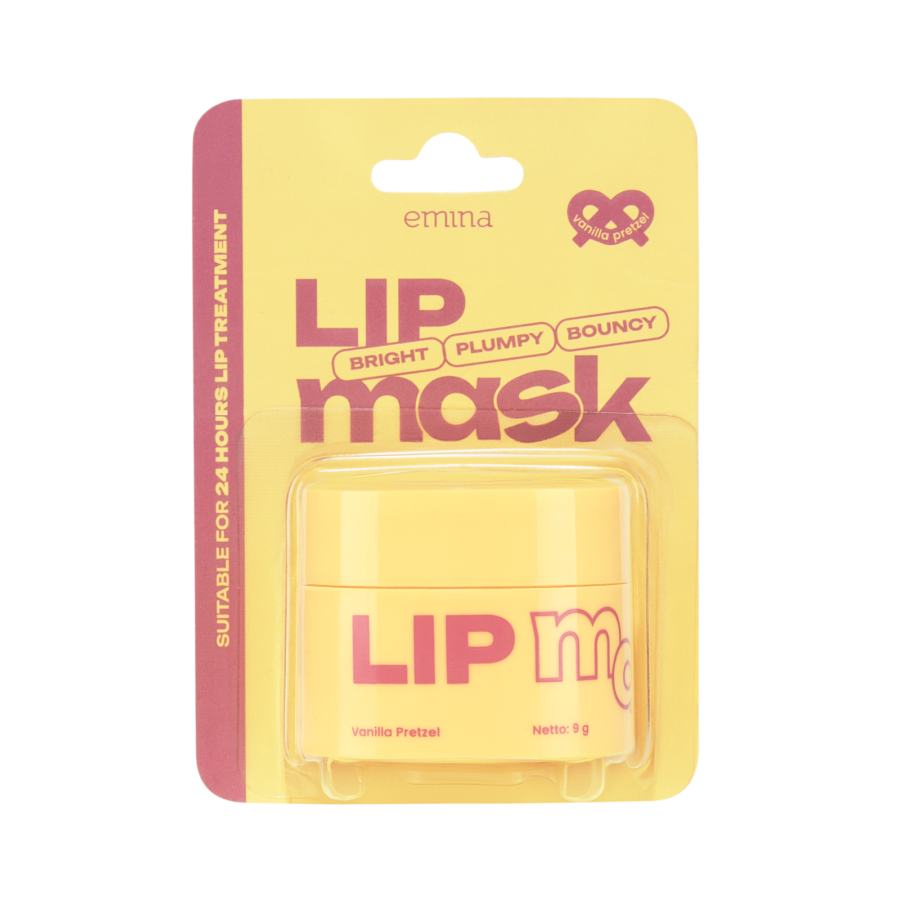 Emina Vanilla Pretzel Lip Mask Box 9gram 9gram