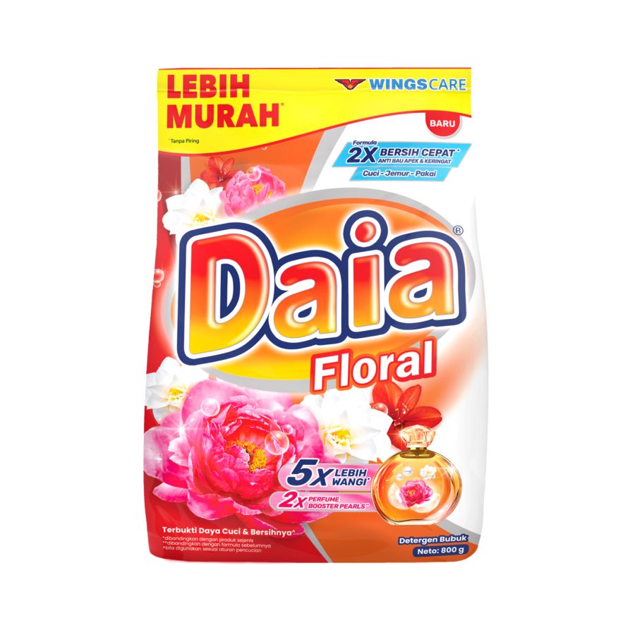 Daia Bunga Deterjen Bubuk 800gram