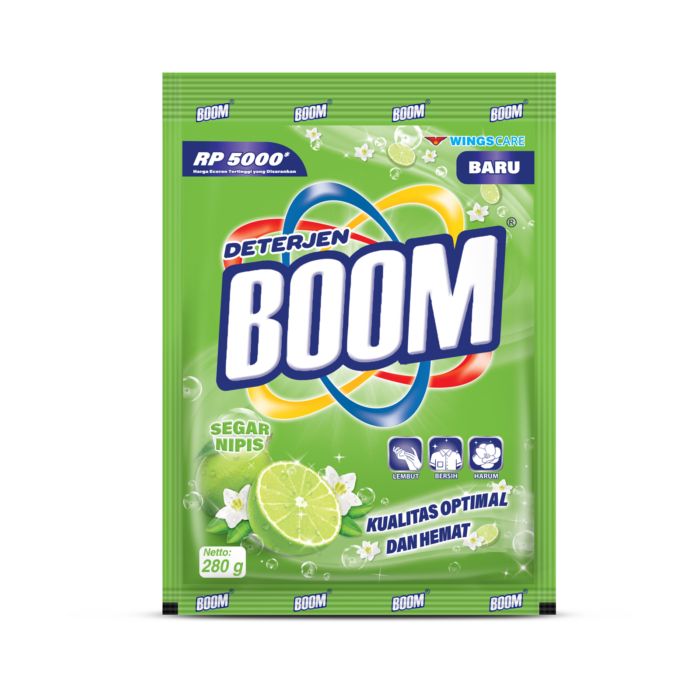 Boom Powder Detergen Jeruk Nipis Bag