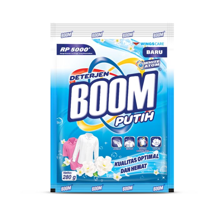 Boom Powder Deterjen Putih Bag 