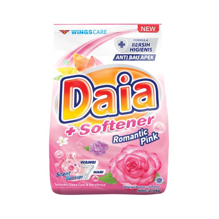 DAIA Detergen Bubuk Softener Pink