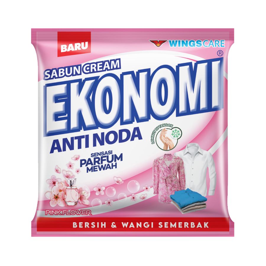 Ekonomi Cream Pink Flower Sabun Colek 380gram 380gram 380gram 380gram