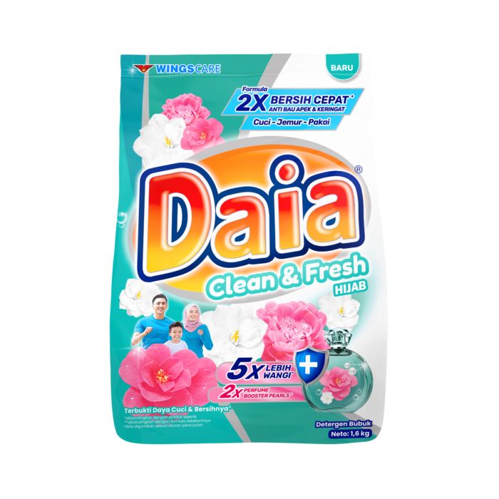 Daia Hijab Deterjen Bubuk Clean & Fresh