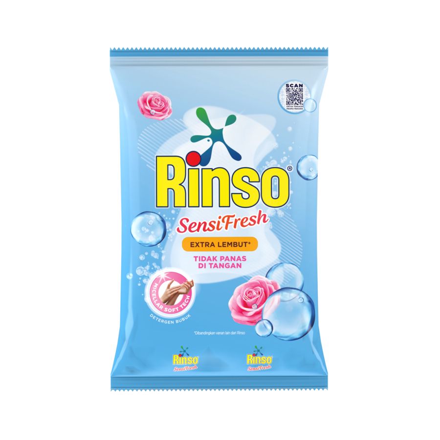 Rinso SensiFresh Detergent Bubuk Extra Lembut Micellar Soft 3 KG