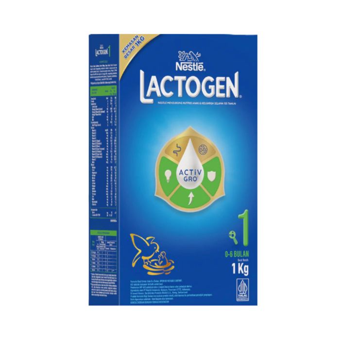 Nestle Lactogen 1 Susu Formula 0-6 Bulan