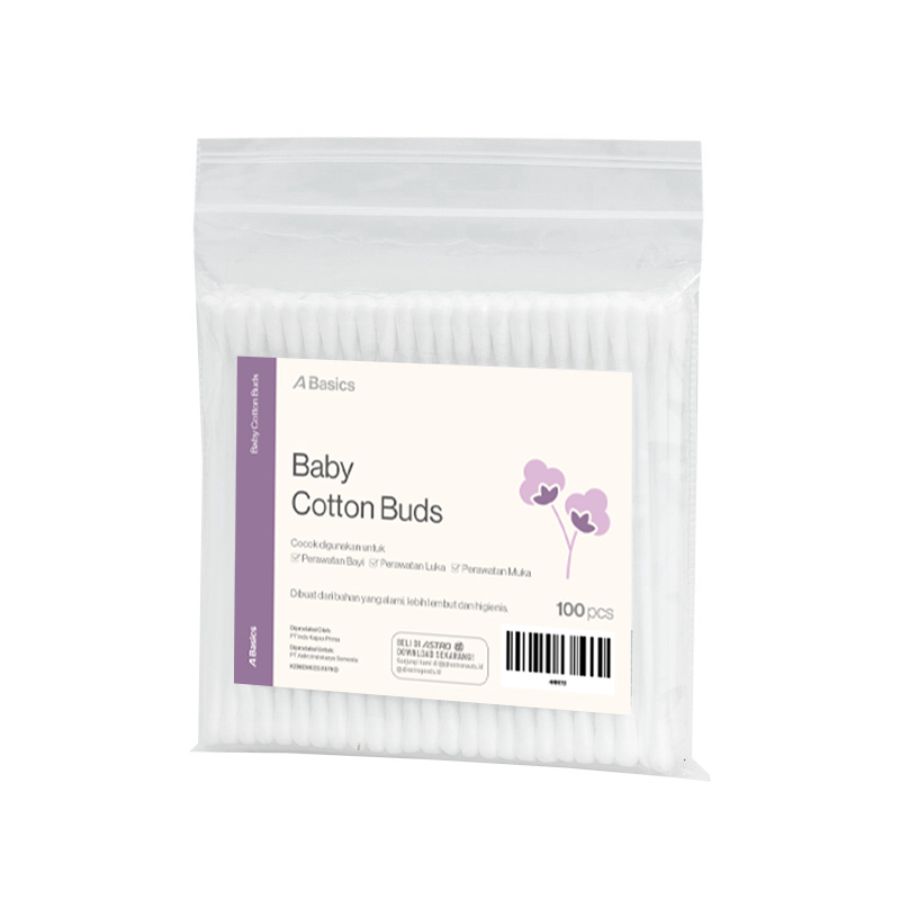 Baby Cotton Buds A Basics 100stick