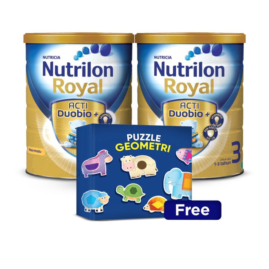 Buy 2 Nutrilon Royal 3 Honey 800gr Free Puzzle Geometri