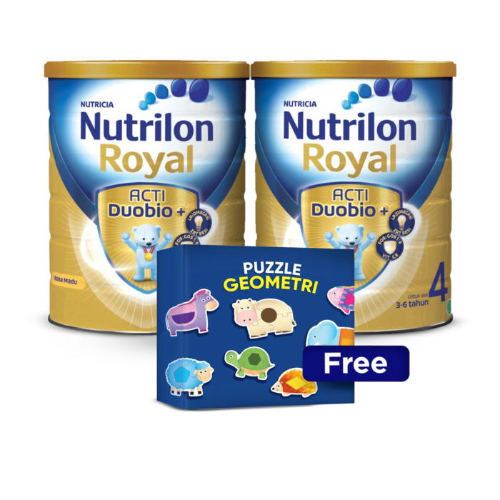 Buy 2 Nutrilon Royal 4 Honey 800gr Free Puzzle Geometri